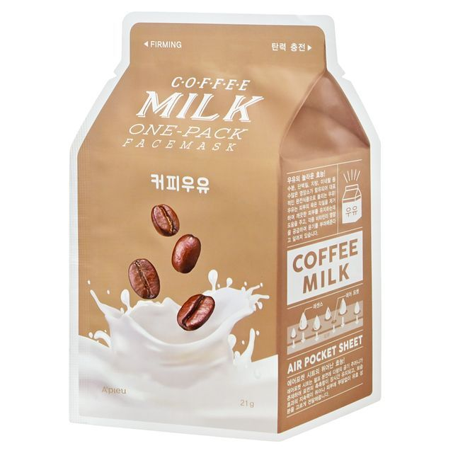 skincare-kbeauty-glowtime-apieu milk one pack coffee