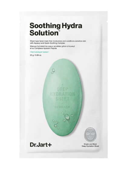 skincare-kbeauty-glowtime-dr Jart+ Dermask soothing Hydra Solution