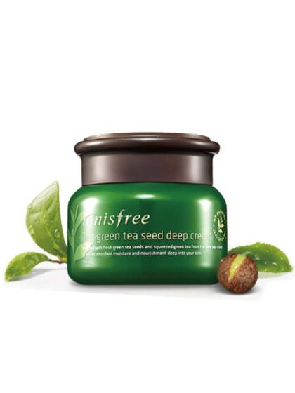 skincare-kbeauty-glowtime-innisfree green tea seed deep cream