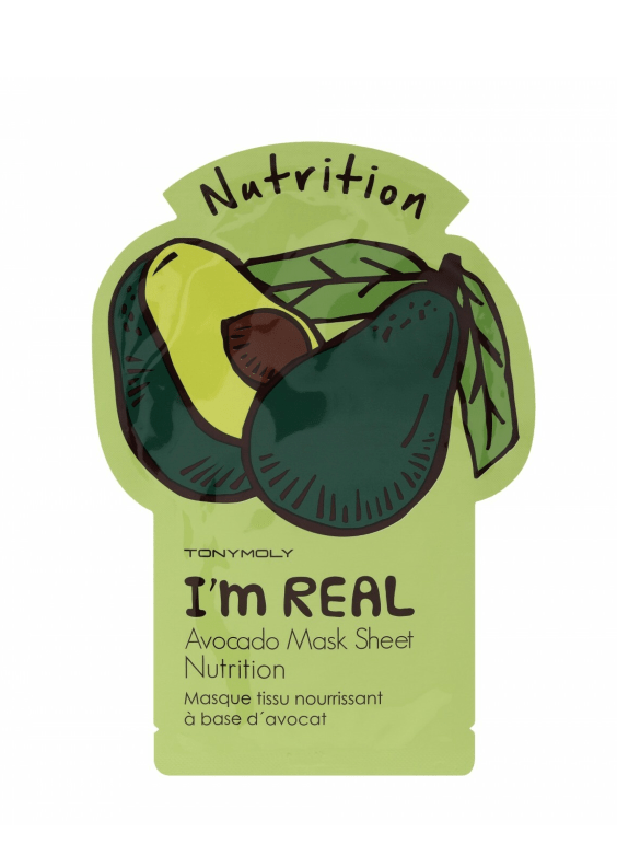 skincare-kbeauty-glowtime-Tony Moly I'm Real Avocado Nutrition