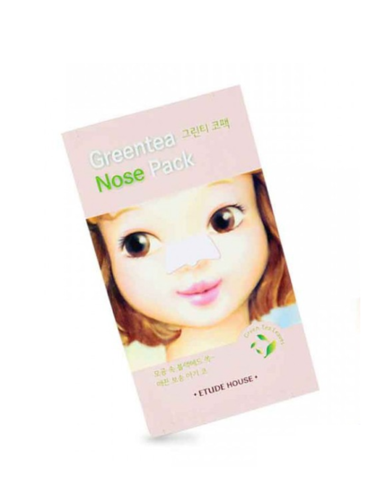 skincare-kbeauty-glowtime-Etude House Green Tea Nose Pack