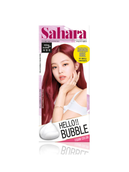 skincare-kbeauty-glowtime-Mise en Scene hello Bubble Sahara Rose Black Pink Jenny