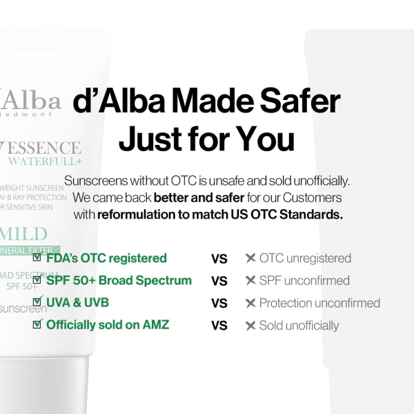 skincare-kbeauty-glowtime-dalba waterfull uv essence sun cream mild