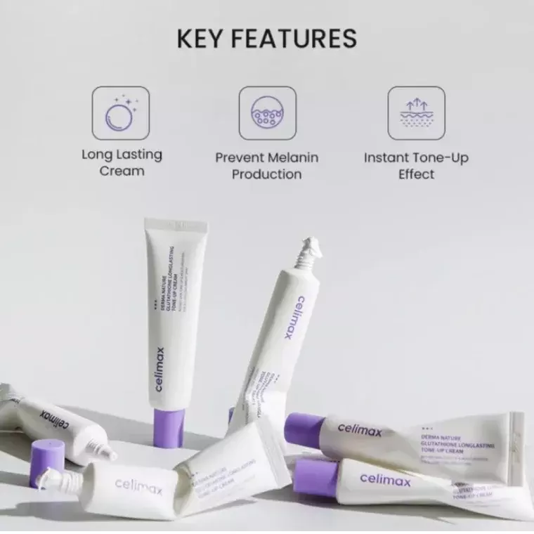 skincare-kbeauty-glowtime-celimax derma nature glutathione long lasting tone up cream