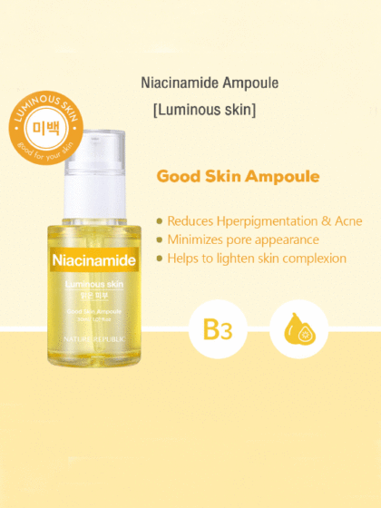 skincare-kbeauty-glowtime-Nature REpublic Good Skin Niacinamide Ampoule