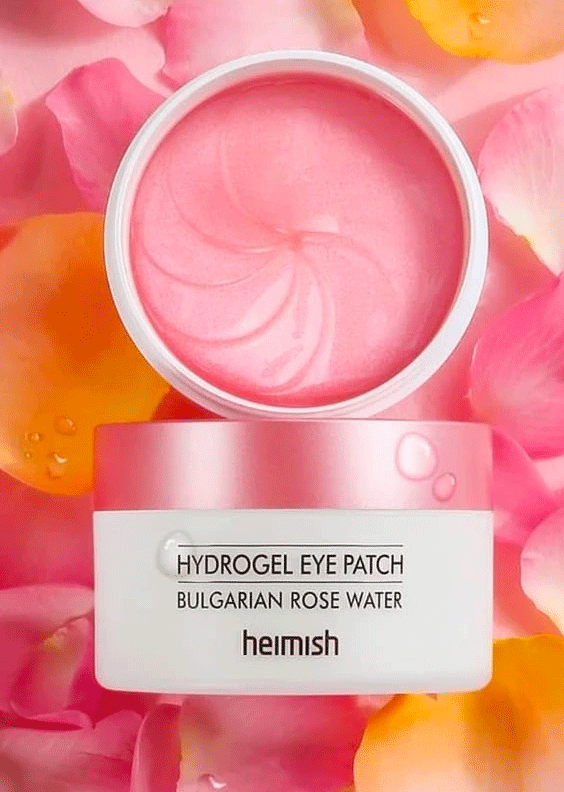 skincare-kbeauty-glowtime-Heimish hydrogel Eye Patch Bulgarian Rose Water
