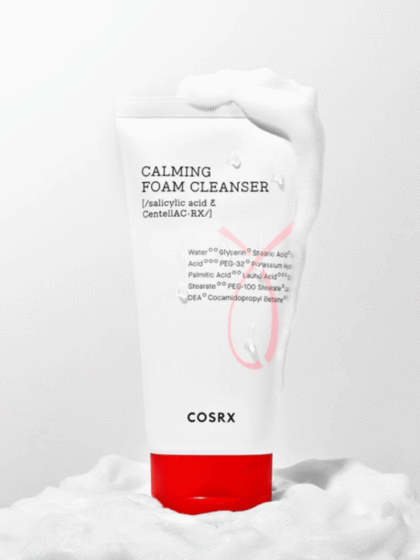 skincare-kbeauty-glowtime-COSRX Calming Foam Cleanser
