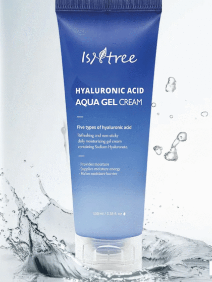skincare-kbeauty-glowtime-ISNTREE hyaluronic Acid Aqua gel cream