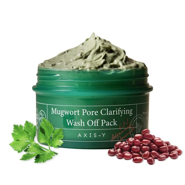 skincare-kbeauty-glowtime-axis y mugwort pore clarifying wash off pack