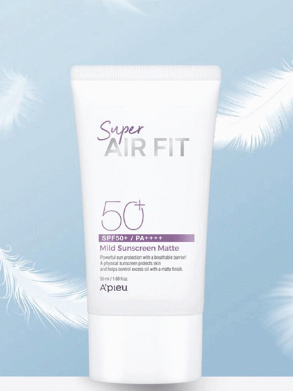 skincare-kbeauty-glowtime-A'Pieu Super Air Fit Mild sunscreen