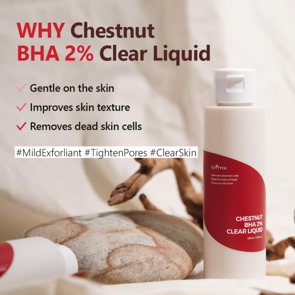 skincare-kbeuaty-glowtime isntree chestnut BHA 2 Clear liquid