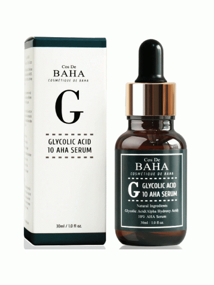 skincare-kbeauty-glowtime-Cos De Baha-Glycloic Acid 10 AHA serum G