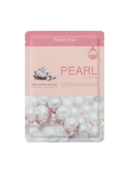 skincare-kbeauty-glowtime-farm stay visible difference pearl sheet mask