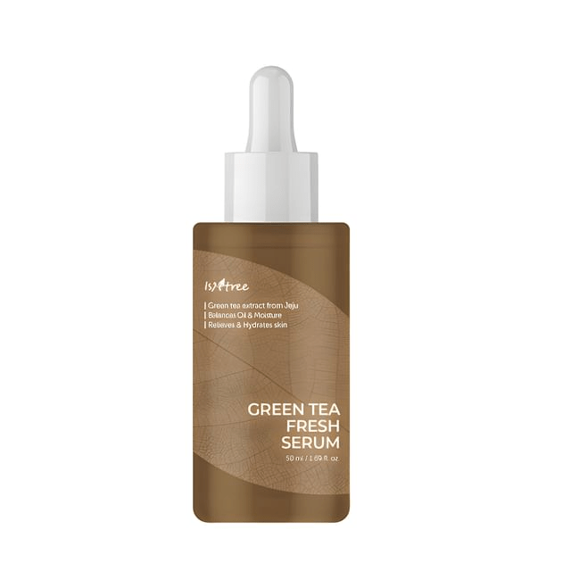 skincare-kbeauty-glowtime-isntree green tea fresh serum