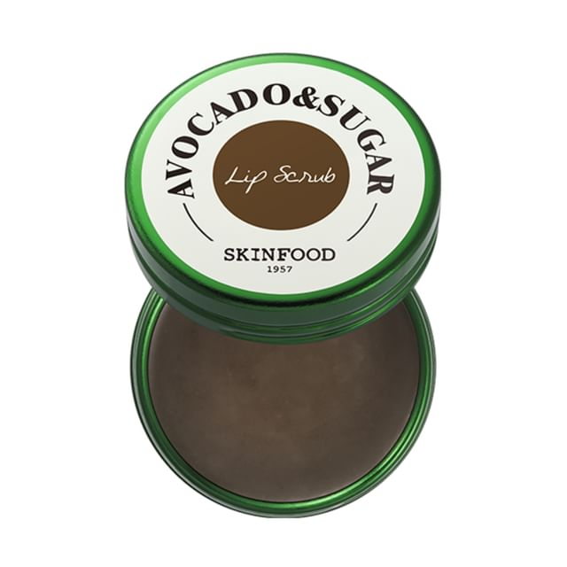 skincare-kbeauty-glowtime-skinfood avocado and sugar lip scrub