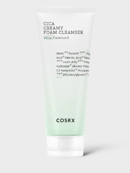 skincare-kbeauty-glowtime-cosrx pure fit cica creamy foam cleanser