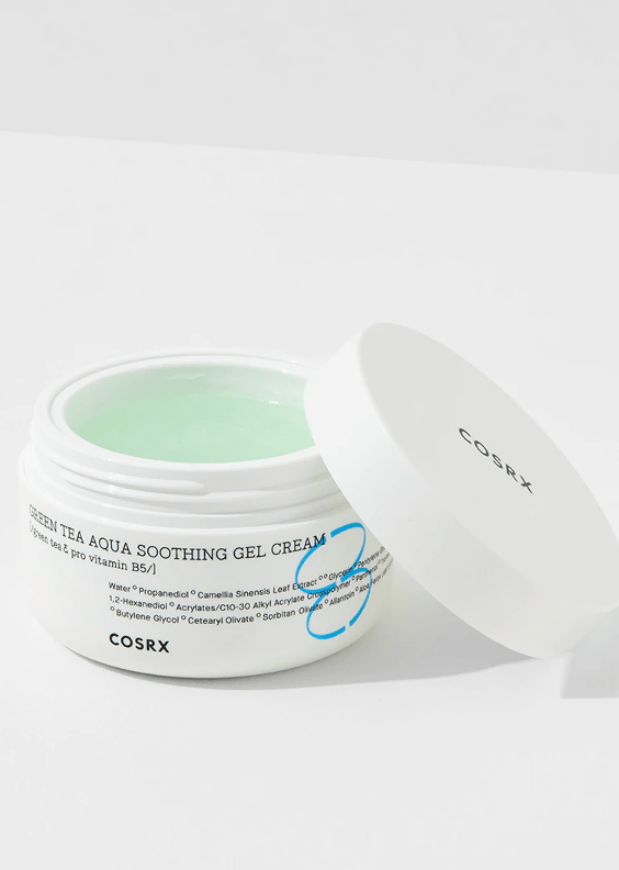 skincare-kbeauty-glowtime-cosrx green tea aqua soothing gel cream