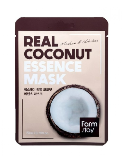 skincare-kbeauty-glowtime-Farm Stay Real Coconut Essence MAsk
