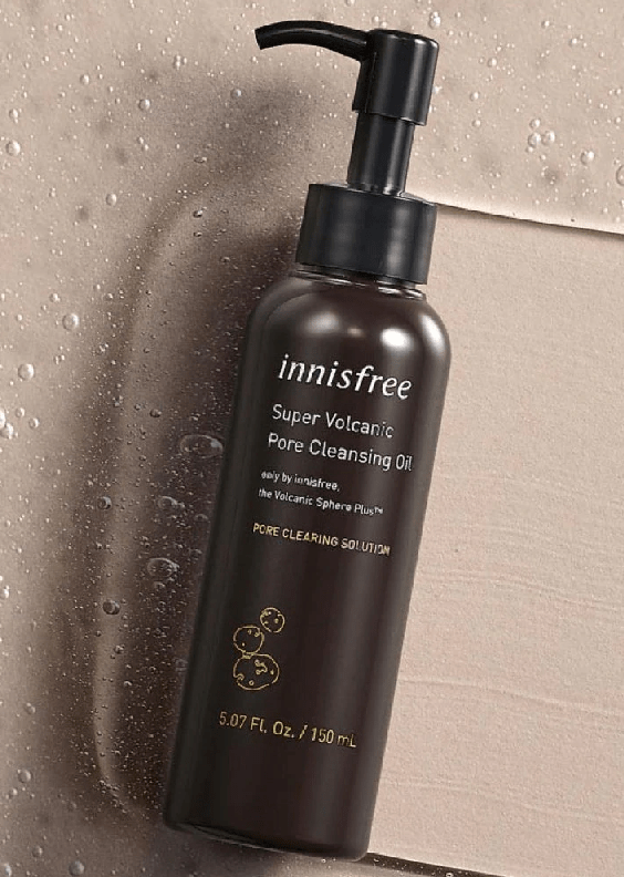 skincare-kbeauty-glowtime-innisfree super volcanic pore cleansing oil