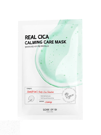 skincare-kbeauty-glowtime-some by mi real cica calming mask
