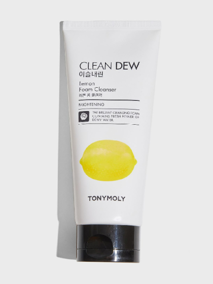 skincare-kbeauty-glowtime-tonyomly clean dew lemon cleanser
