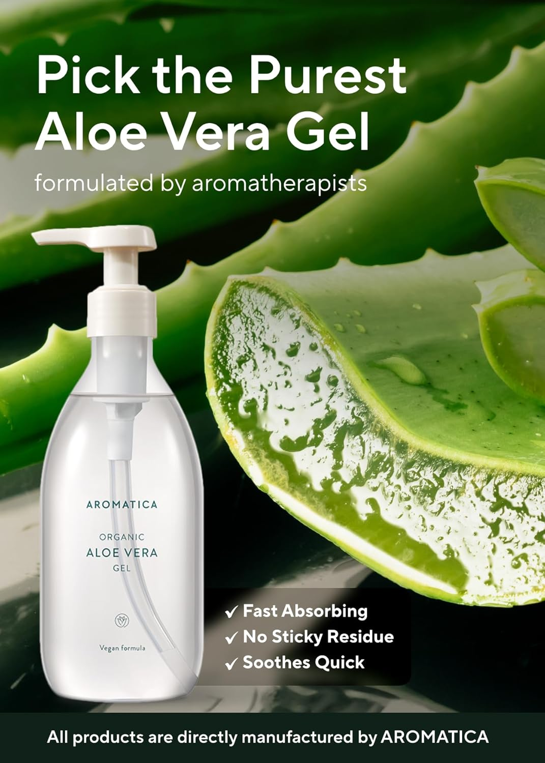 skincare-kbeauty-glowtime-aromatica soothing aloe vera gel