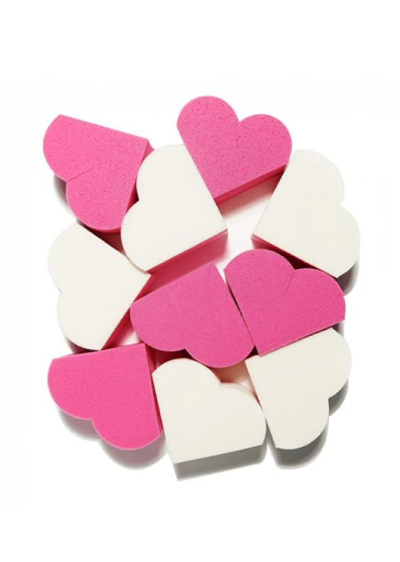skincare-kbeauty-glowtime-etude house my beauty tool make up puff heart shaped sponge