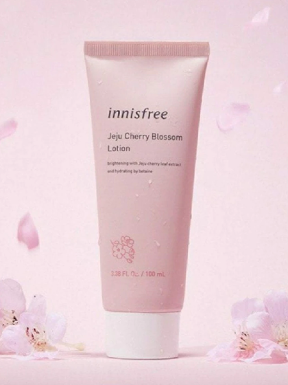 skincare-kbeauty-glowtime-innisfree jeju cherry blossom lotion