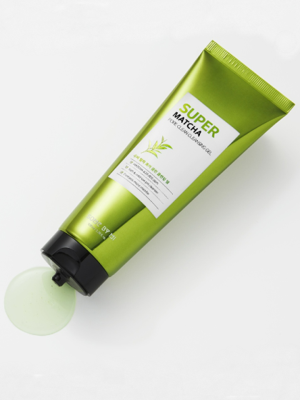 skincare-kbeauty-glowtime-some by mi super matcha gel cleanser