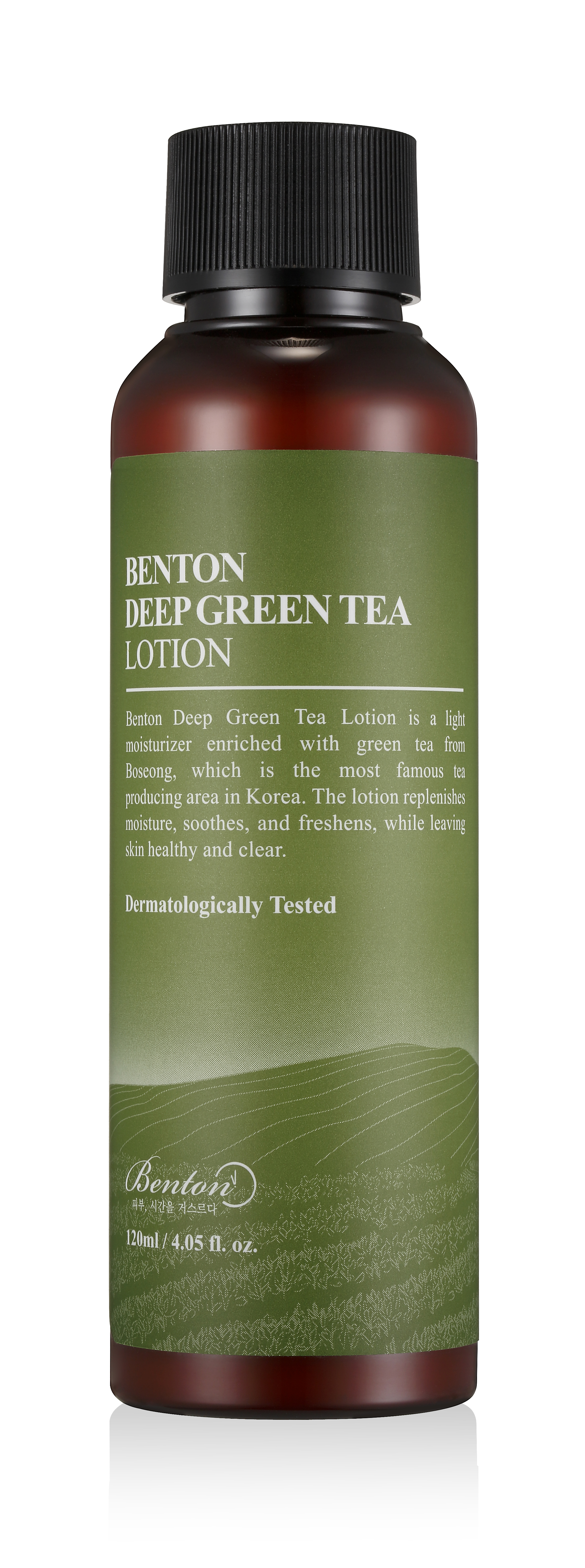 skincare-kbeauty-glowtime-benton deep green tea lotion