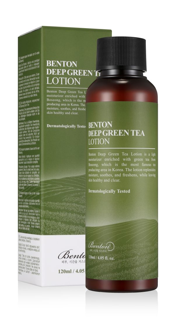 skincare-kbeauty-glowtime-benton deep green tea lotion