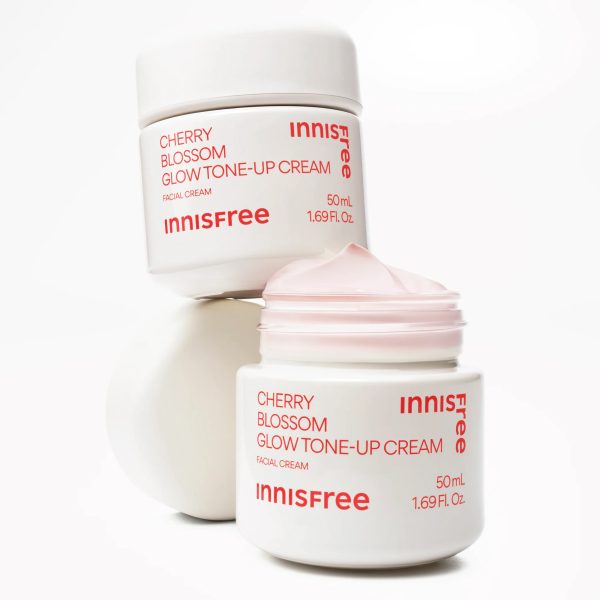 skincare-kbeauty-glowtime-innisfree cherry blossom gow tone up cream