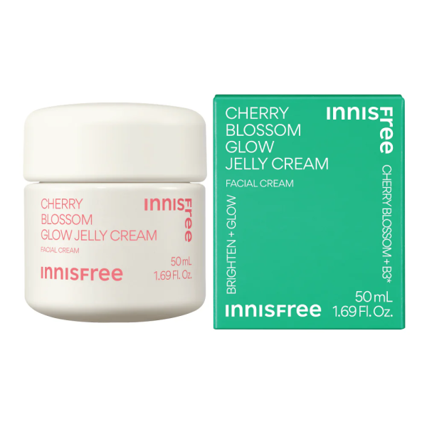 skincare-kbeauty-glowtime-innisfree cherry blossom glow jelly cream