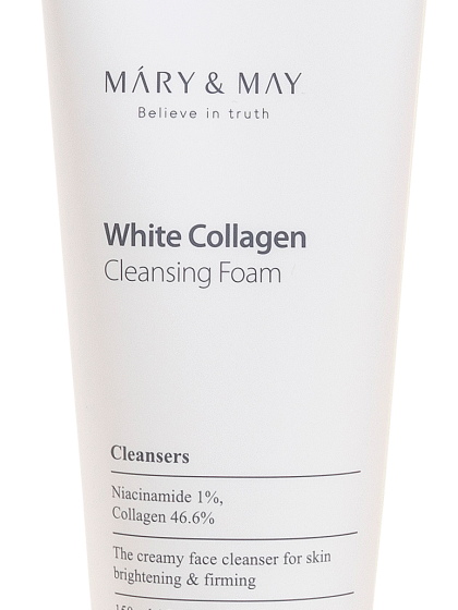 skincare-kbeauty-glowtime-mary & Mary white collagen cleansing faom