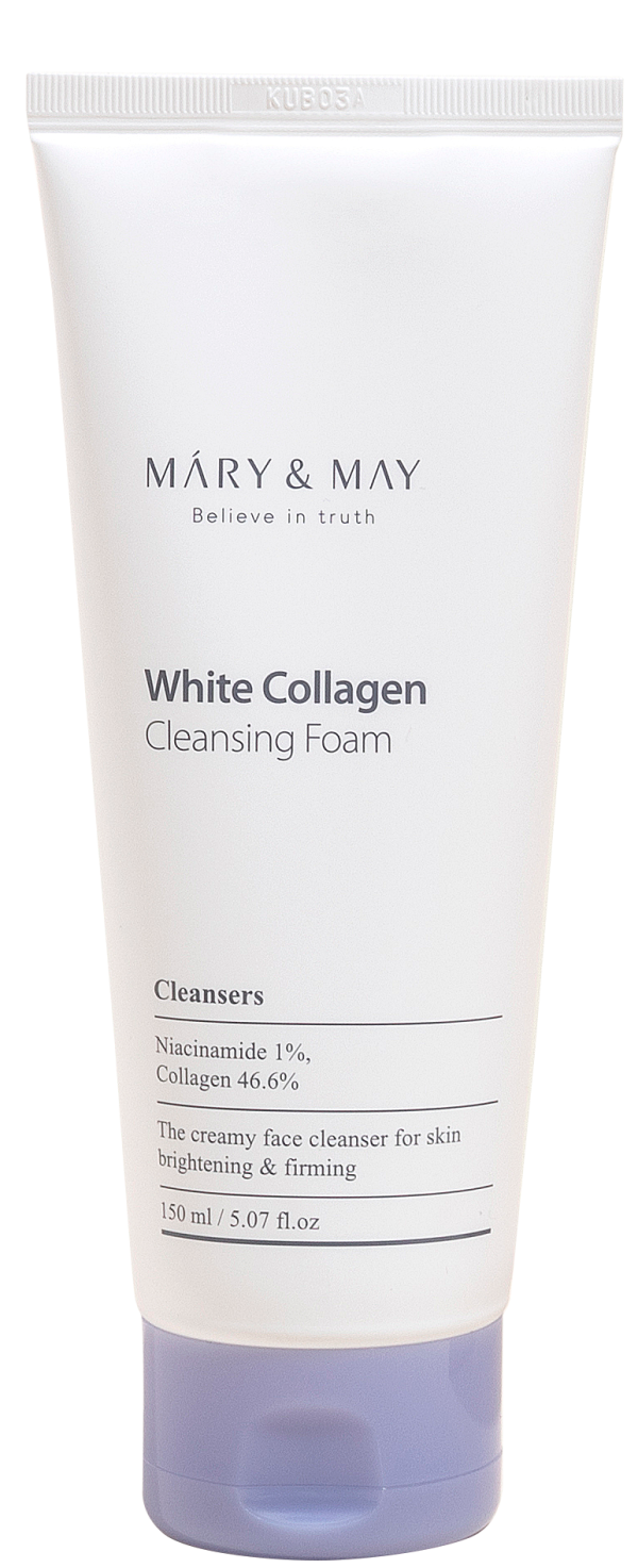 skincare-kbeauty-glowtime-mary & Mary white collagen cleansing faom