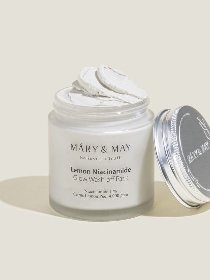 skincare-kbeauty-glowtime-mary & May lemon niacinamide glow wash off pack