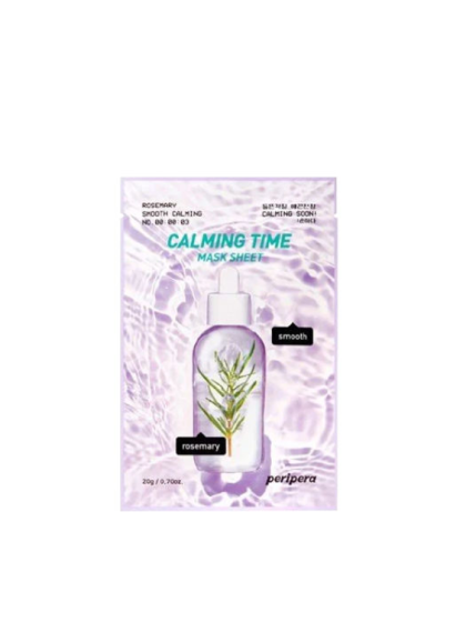 skincare-kbeauty-glowtime-peripara calming time sheet mask rosemary soothing calming