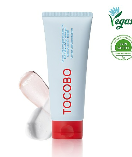 skincare-kbeauty-glowtime-tocobo coconut clay cleansing foam