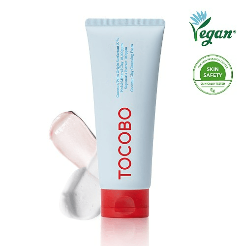 skincare-kbeauty-glowtime-tocobo coconut clay cleansing foam