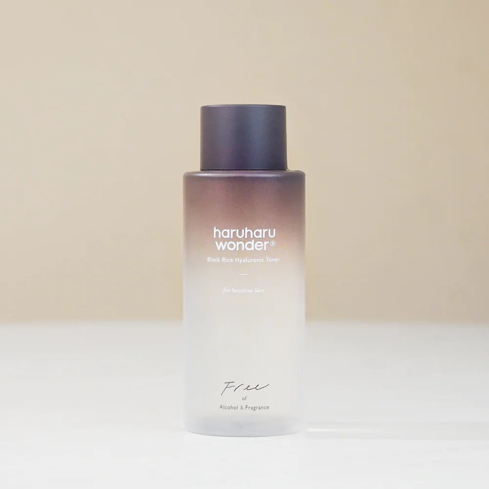 HARU HARUWonder Black Rice Hyaluronic Toner for Sensitive Skin Glow Time