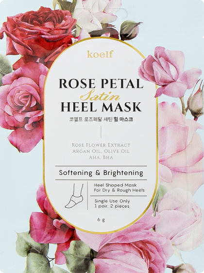 skincare-kbeauty-glowtime-koelf rose petal satin heel mask