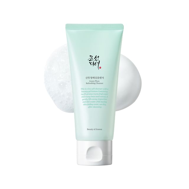 skincare-kbeauty-glowtime-beauty of joseon green plum refreshing cleanser
