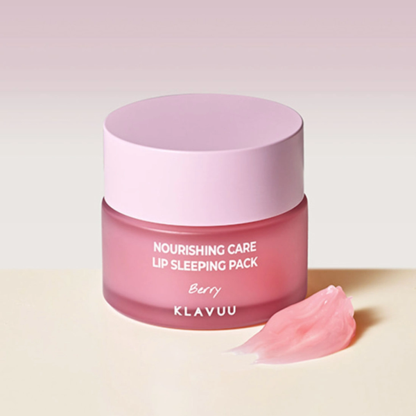 skincare-kbeauty-glowtime-klavuu nourishing lip care sleeping pack berry