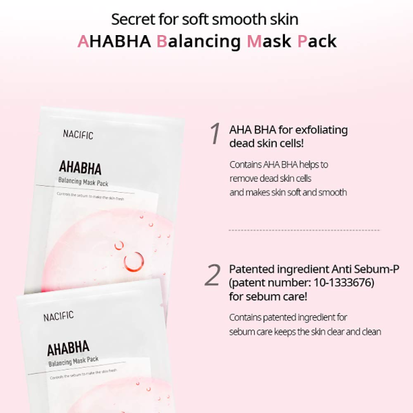 skincare-kbeauty-glowtime-nacific aha bha balancing mask