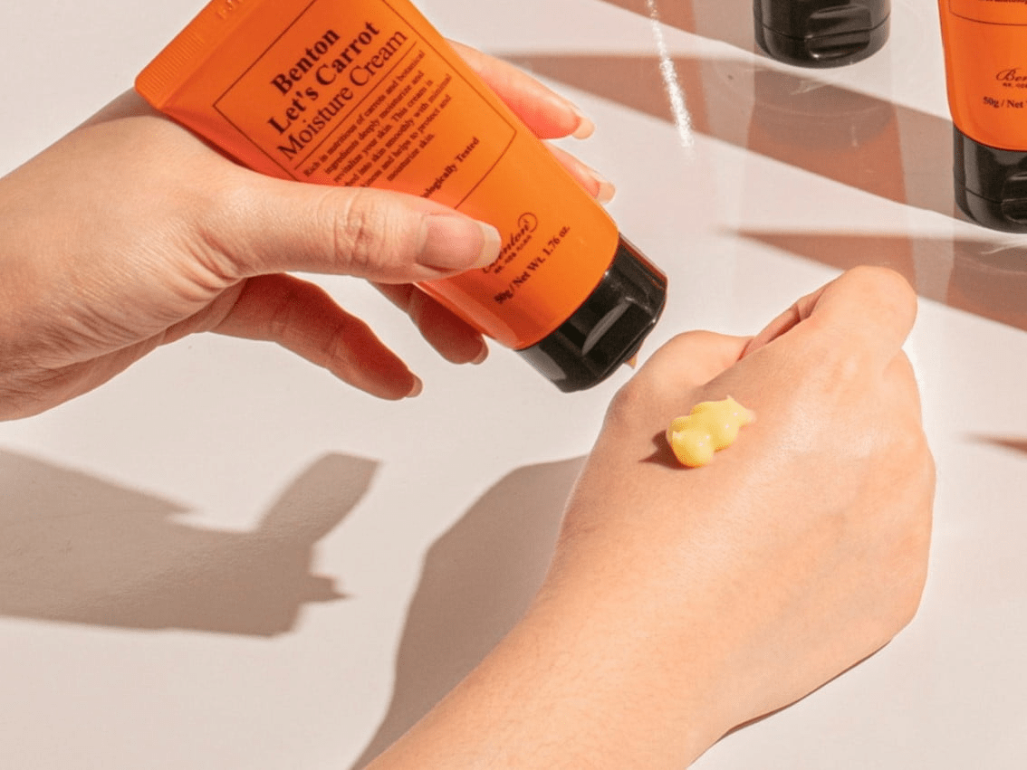 skincare-kbeauty-glowtime-benton lets carrot moisture cream