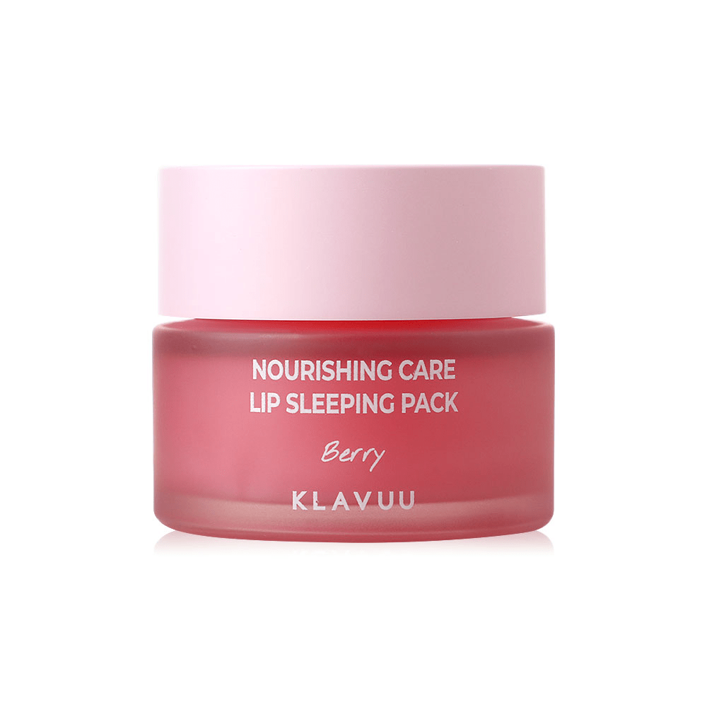 skincare-kbeauty-glowtime-klavuu nourishing lip care sleeping pack berry