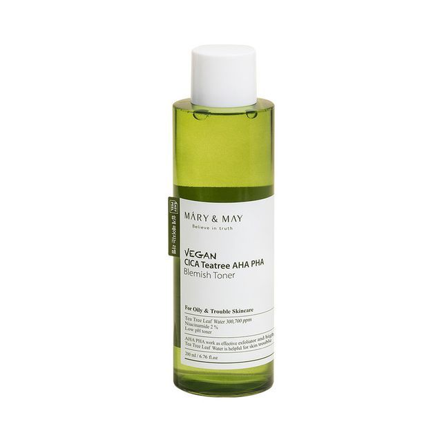 skincare-kbeauty-glowtime-mary and may vegan cica teatree aha pha blemish toner