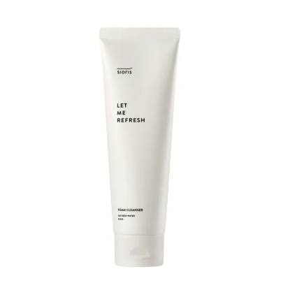 skincare-kbeauty-glowtime-sioris let me refresh foam cleanser