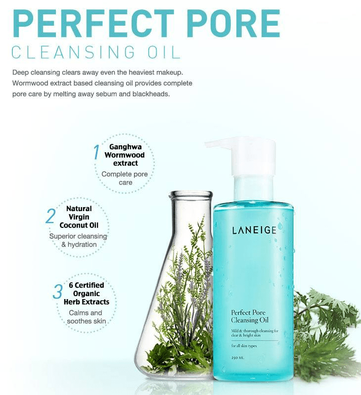 skincare-kbeauty-glowtime-laneige perfect pore cleansing oil