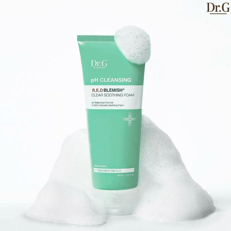 DR. GpH Cleansing R.E.D Blemish Clear Soothing Foam - Glow Time